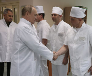 Władimir Putin w szpitalu! Kreml ujawnia zdjęcia