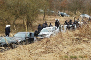 200 pseudokibiców miało wybrać się na grzyby. Chcieli zbierać je w rękawicach i kominiarkach! Zatrzymano 83 osoby