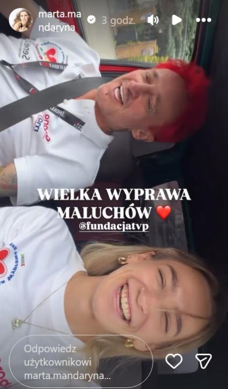 Córka Wiśniewskiego i Mandaryny ruszyła z tatą w podróż. Mieli awarię samochodu! "Wylądowaliśmy w pokrzywach"