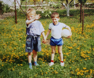Robert Lewandowski z ojcem i zdjęcia z dzieciństwa