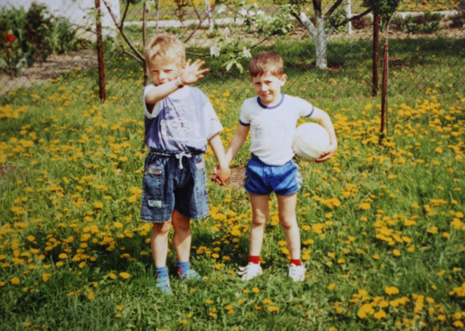 Robert Lewandowski z ojcem i zdjęcia z dzieciństwa