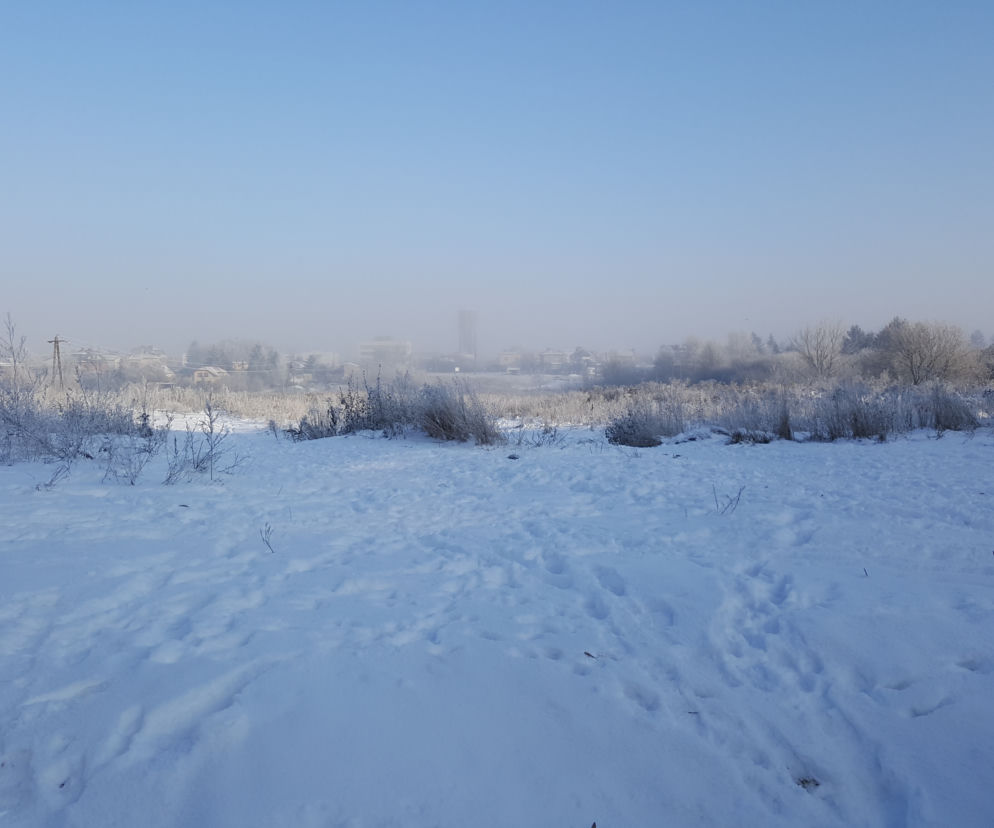 ZIma w Łomży