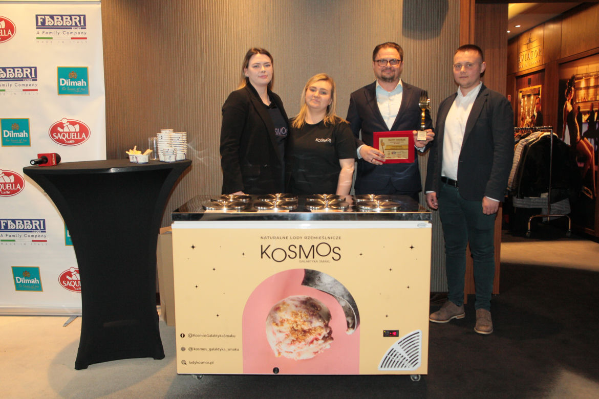 Lody Kosmos lodziarnią roku 2023. Dostały Złoty Widelec 