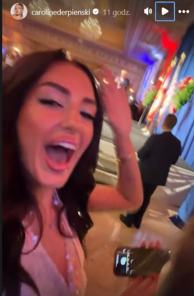 Caroline Derpieński i spotkanie z Trumpem