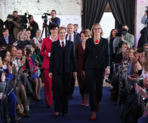 Marta Nawrocka zabrała głos przed Dniem Kobiet. Jej strój nie był przypadkiem