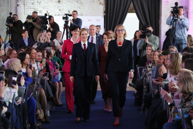 Marta Nawrocka zabrała głos przed Dniem Kobiet. Jej strój nie był przypadkiem