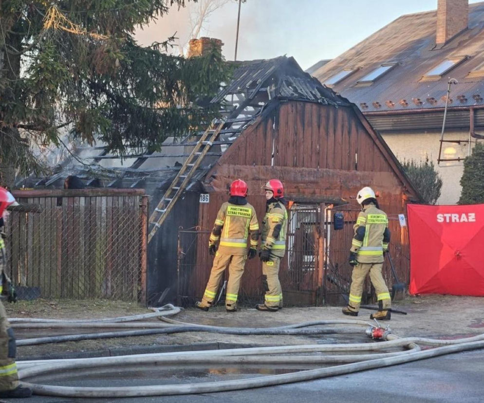 Tragiczny pożar w Skarżysku-Kamiennej