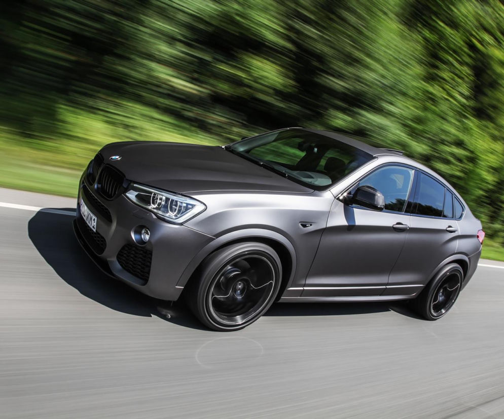 BMW X4 po tuningu Lightweight