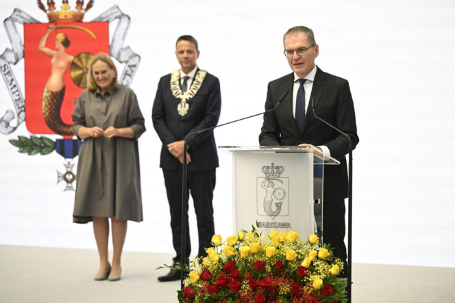 Warszawa uhonorowała Andrzeja Poczobuta. Wzruszające słowa po odebraniu odznaki Honorowego Obywatela
