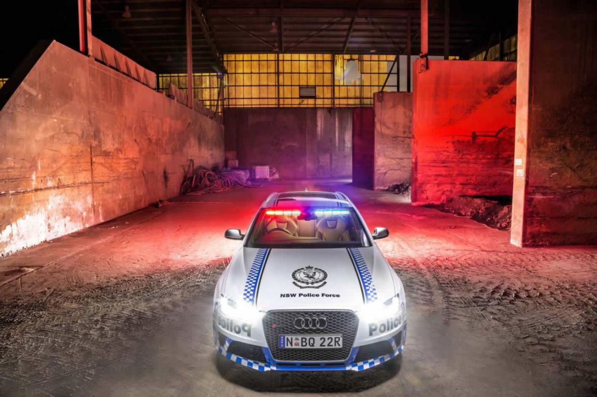 Audi RS4 Avant w służbie australijskiej policji