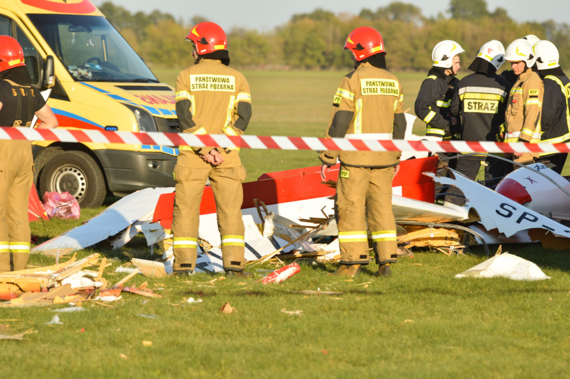 Tragedia na lotnisku pod Włocławkiem. Nie żyje 43-letni pilot szybowca