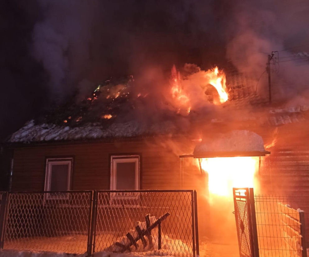 Supraśl. Tragiczny pożar domu [18.01.2021]
