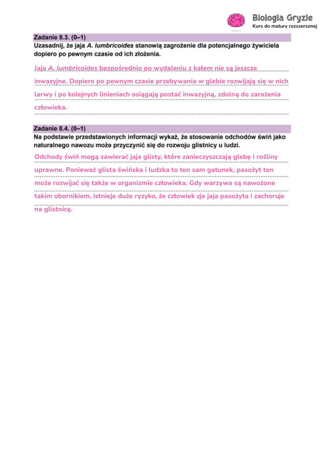 Matura próbna 2026 - biologia. Wszystkie odpowiedzi do arkusza CKE z biologii 14.01.2026