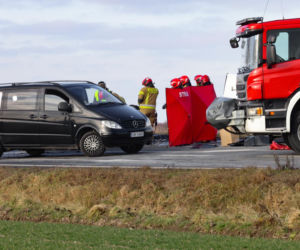 Śmiertelny wypadek w Zielęciach pod Brzegiem