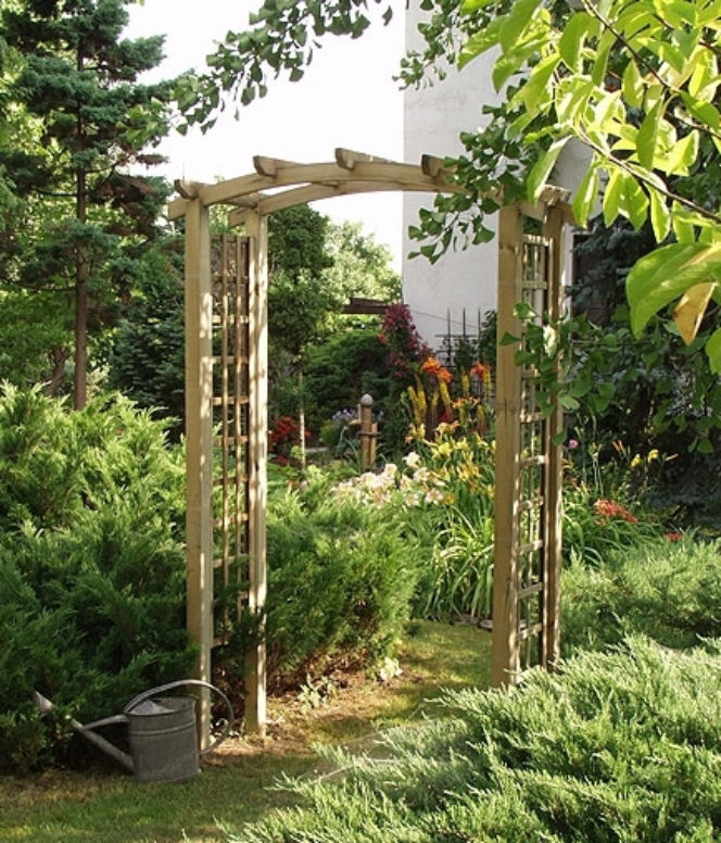 Pergola - podpora dla roslin, ochrona przed sloncem
