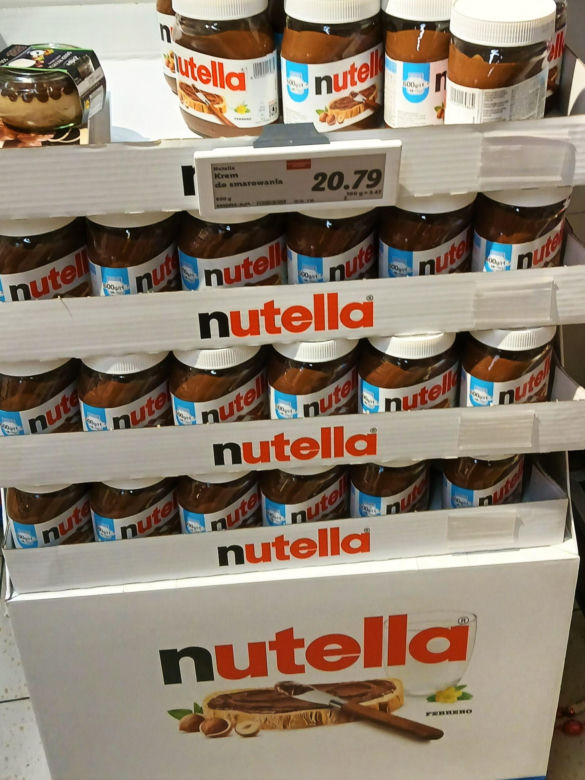 Ceny Nutelli w Polsce