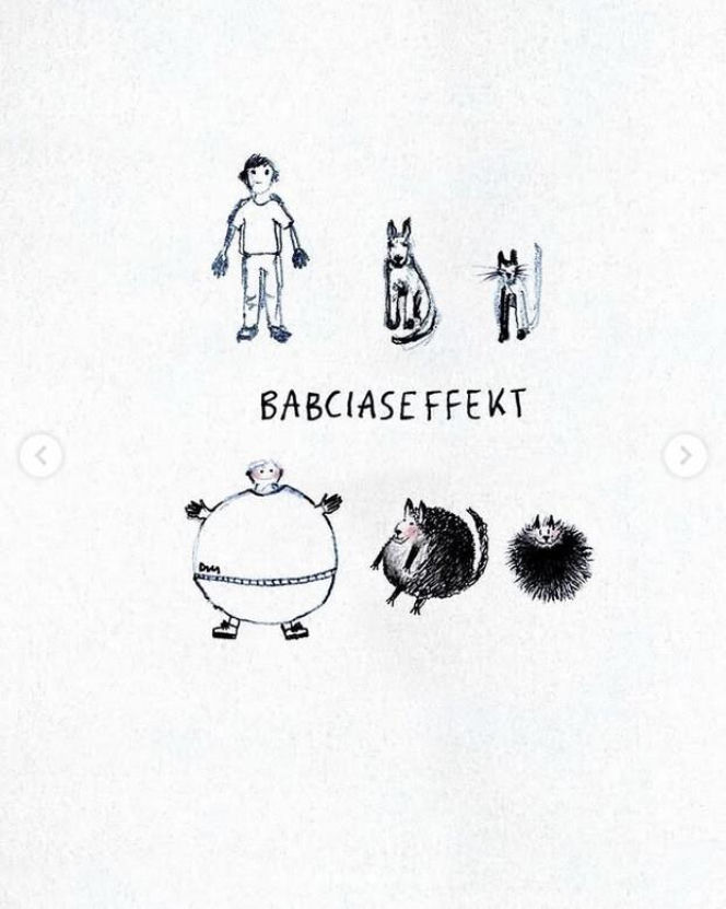 Matylda Damięcka podbija sieć! Jej grafiki o Dniu Dziadka wzruszyły tysiące