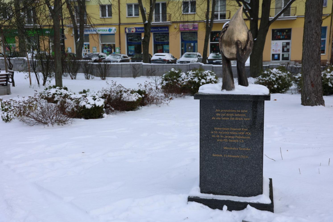 Świdnik w zimowej odsłonie stroi się na święta