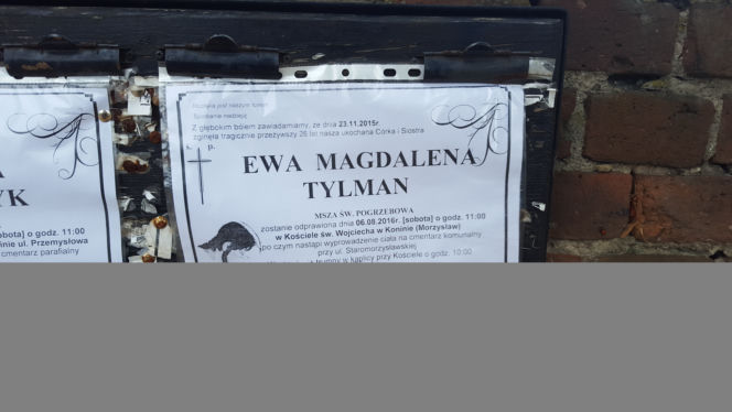 Pogrzeb Ewy Tylman w Koninie