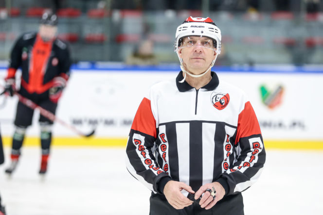 Mecz hokejowy Reprezentacji Artystów Polskich i Przedsiębiorców