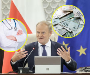 Tyle maksymalnie zarobią lekarze. Donald Tusk podał kwotę „Biedy nie ma”
