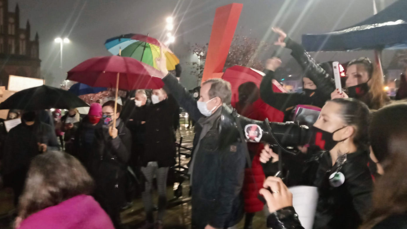 Protest kobiet w Szczecinie - 30.10.2020