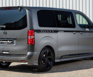 Irmscher Black Phantom - Opel Zafira po tuningu
