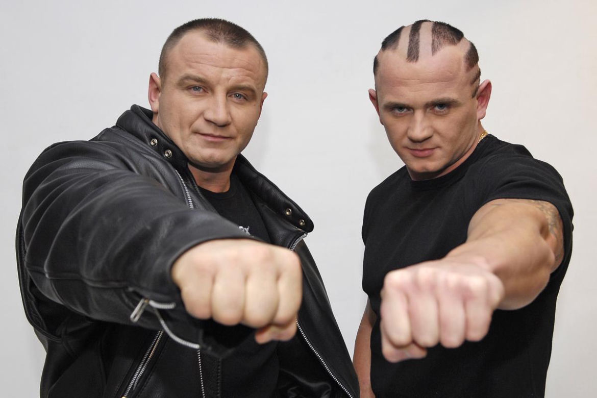 Mariusz Pudzianowski i Krystian Pudzianowski