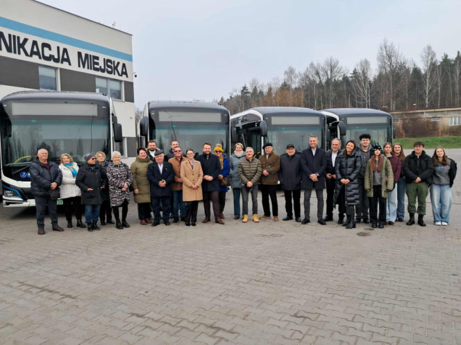 Nowe autobusy elektryczne w Starachowicach