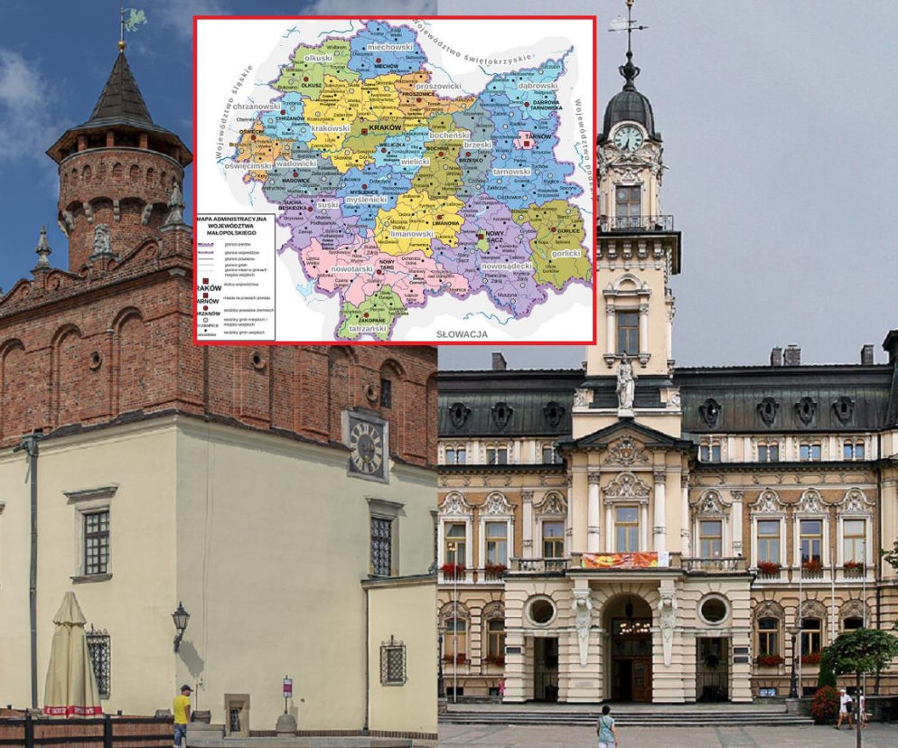 Mieszkańcy chcą odłączyć się od Małopolski. Nowe województwo ma mieć dwie stolice