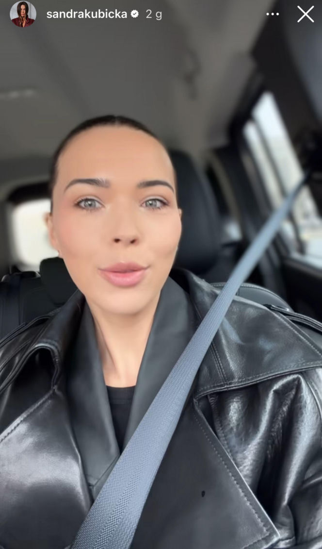 Sandra Kubicka w sądzie