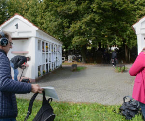 Kolejny film kręcony w Olsztynie. Za plan posłużyły kolumbaria cmentarza przy ul. Poprzecznej [ZDJĘCIA]