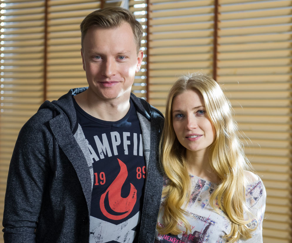 Na Wspólnej odcinek 2237. Elżbieta (Paulina Chapko), Igor (Kuba Wesołowski)