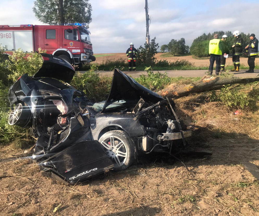 Tragiczny wypadek w warmińsko-mazurskim