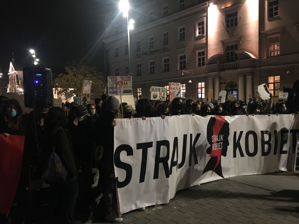 Dzisiaj planowana jest także blokada ronda Dmowskiego