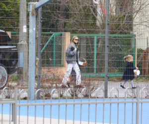 Kasia Tusk z córkami z koszyczkiem przyjechali do Donalda