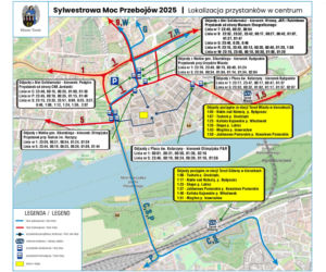 Sylwestrowa Moc Przebojów 2025/26 w Toruniu: Informacje organizacyjne