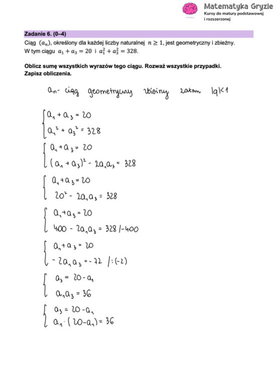 Matura 2025 matematyka rozszerzona: ODPOWIEDZI do wszystkich zadań, gotowe rozwiązania matury z matematyki rozszerzonej - Formuła 2023 [12.05.2025]	