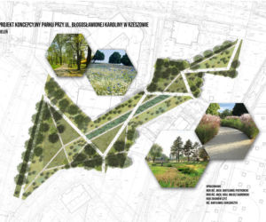 Rzeszów. Tak będzie wyglądał park przy Bł. Karoliny [WIZUALIZACJE]