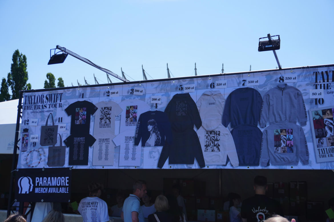 Merch Taylor Swift w Warszawie - jakie są ceny? 