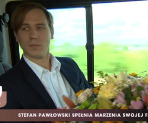 Pytanie na śniadanie. Stefan Pawłowski na urodzinach u 80-letniej fanki