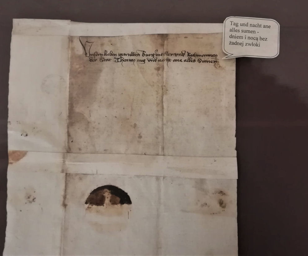 500 lat historii Torunia zapisane w listach! [AUDIO]
