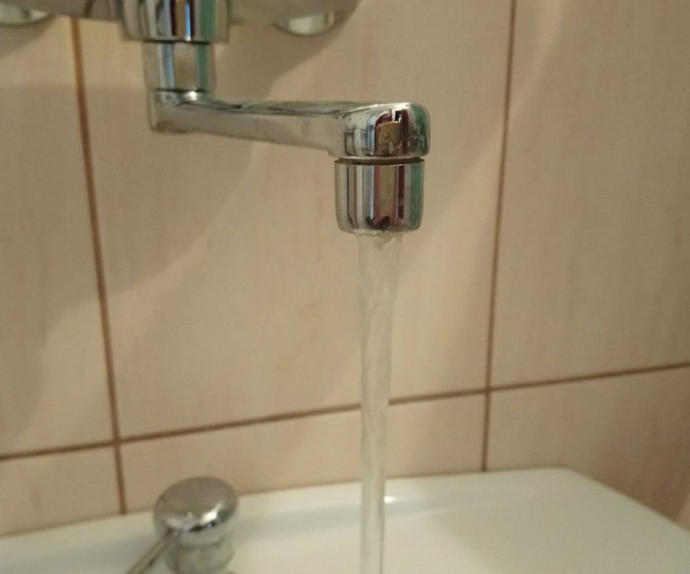 skażona woda w wodociągu