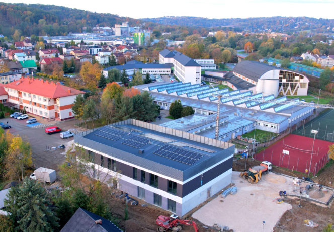 Tak wygląda Branżowe Centrum Umiejętności w Brzesku. Trwają prace wykończeniowe