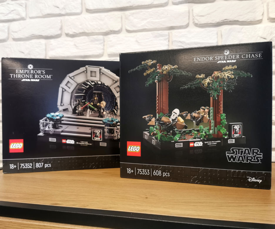 LEGO diorama Star Wars