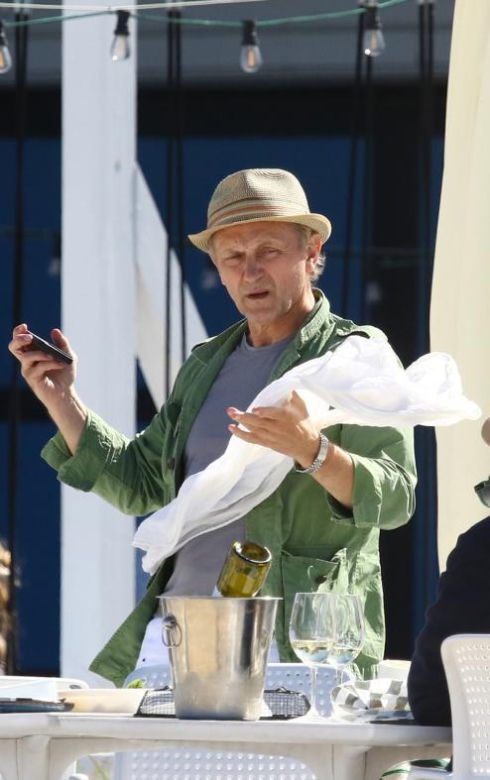 Andrzej Chyra w Sopocie bez zęba i bez alkoholu 