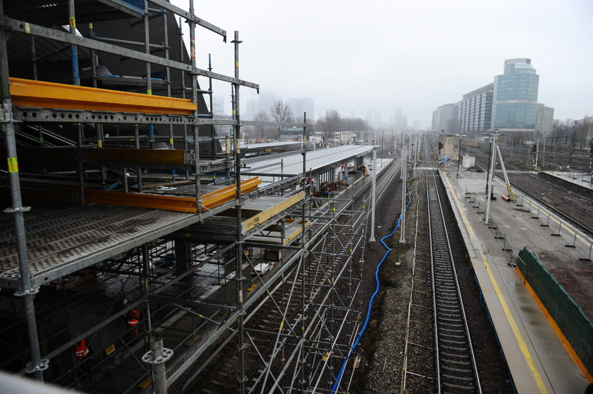 Tak zmienia się Warszawa Zachodnia. Imponujący postęp prac