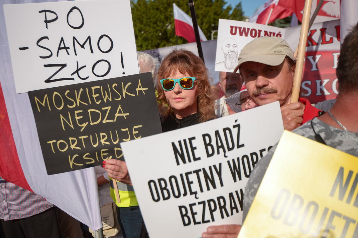 Protest pod Sejmem (9.07.2024)