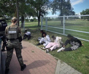 Przewoził nielegalnych migrantów, wpadł w Dołujach