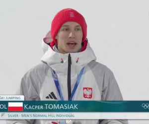 Kacper Tomasiak odebrał medal IO